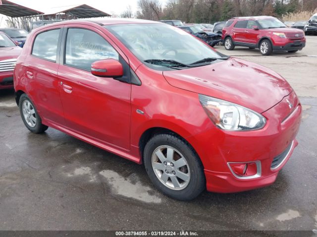 Auction sale of the 2015 Mitsubishi Mirage Es, vin: ML32A4HJXFH003690, lot number: 38794055