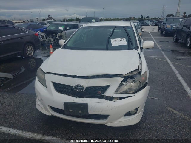 Aukcja sprzedaży 2010 Toyota Corolla S, vin: 2T1BU4EE1AC413187, numer aukcji: 38794403