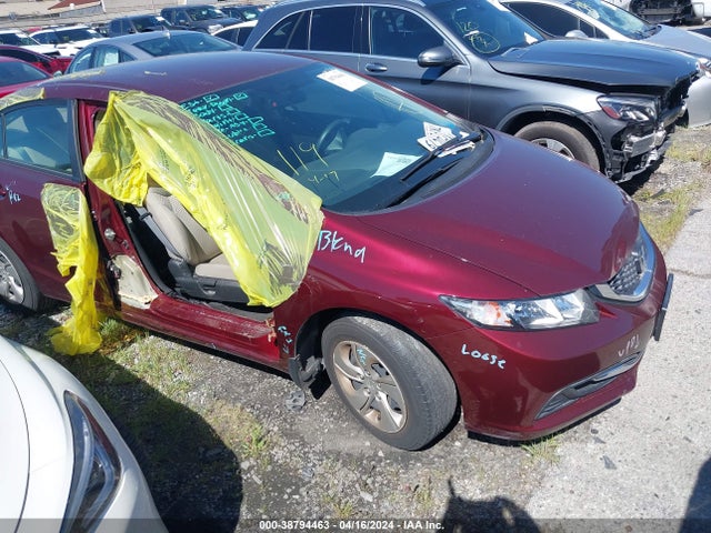 Honda Civic Lx 2015 2HGFB2F53FH520427 Image 1