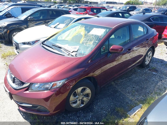 Honda Civic Lx 2015 2HGFB2F53FH520427 Image 2