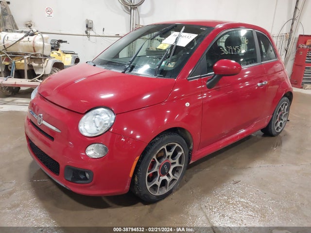 2012 FIAT 500 3C3CFFBR3CT332293 Photo 1
