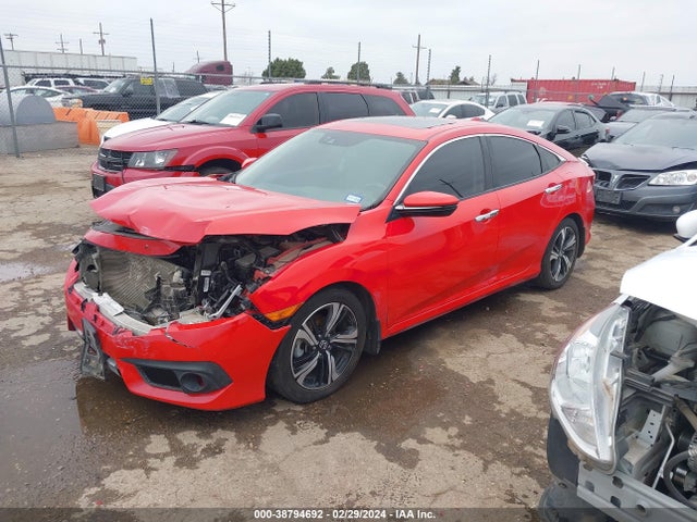 Honda Civic Touring 2016 2HGFC1F95GH655436 Image 2