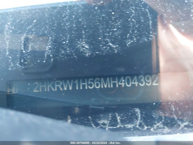 2HKRW1H56MH404392 Honda Cr-v 2wd Ex