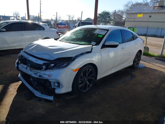 Honda Civic Sport 2020 2HGFC2F87LH578818 Image 2