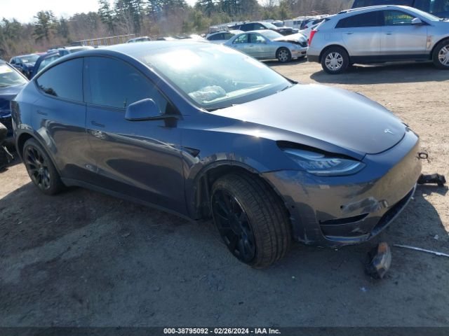 2020 Tesla Model Y მანქანა იყიდება აუქციონზე, vin: 5YJYGDEF0LF002386, აუქციონის ნომერი: 38795092