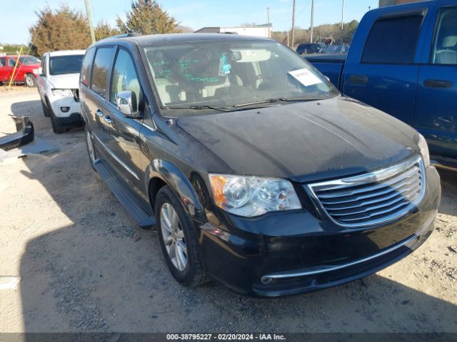 Aukcja sprzedaży 2016 Chrysler Town & Country Limited Platinum, vin: 2C4RC1GG7GR119767, numer aukcji: 38795227