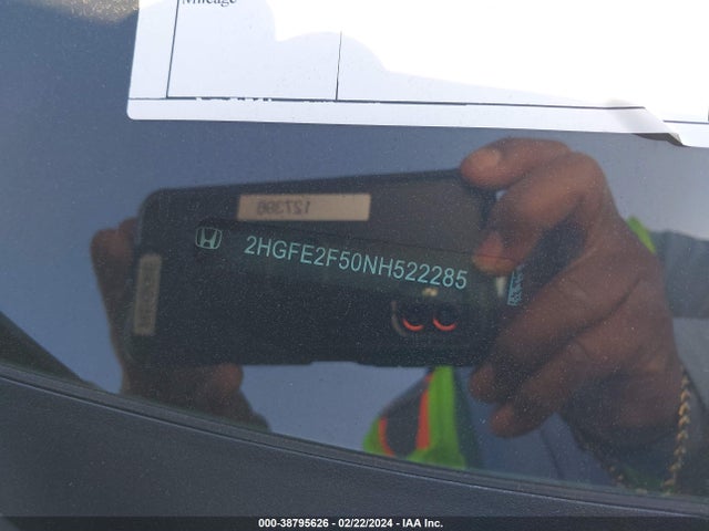 Honda Civic Sport 2022 2HGFE2F50NH522285 Image 9
