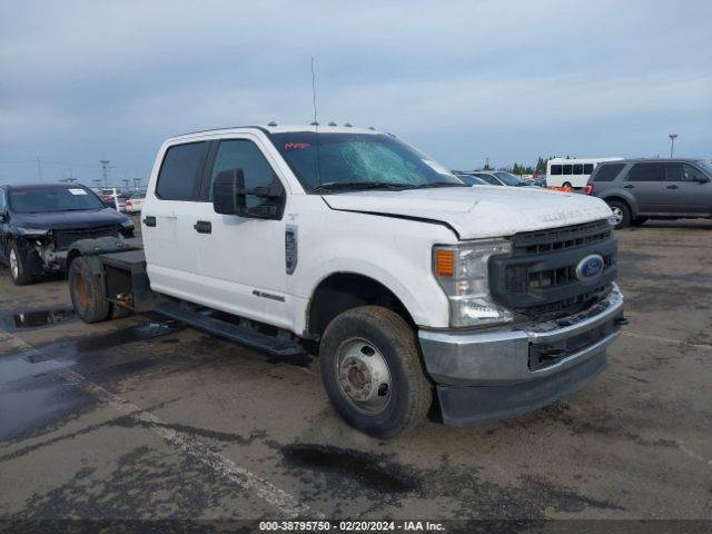 Auction sale of the 2021 Ford F-350 Chassis Xl, vin: 1FD8W3HT4MEC12504, lot number: 38795750
