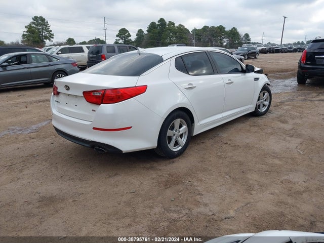 KIA Optima Lx 2015 KNAGM4A72F5646798 Image 4
