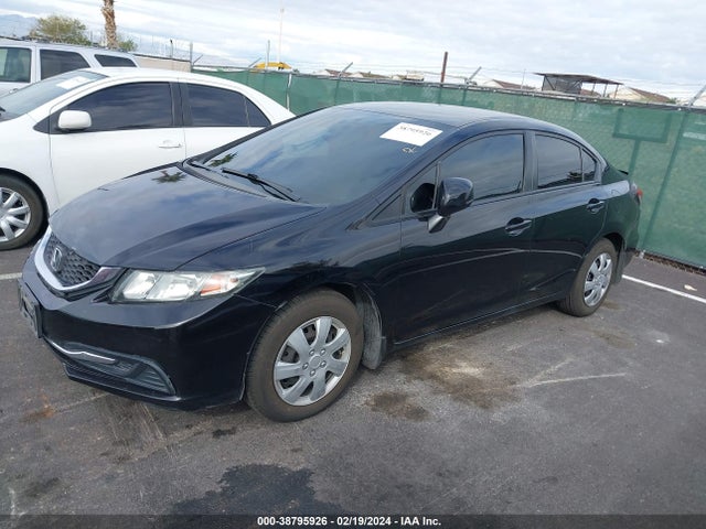 2013 HONDA CIVIC LX VIN: 19XFB2F56DE214684