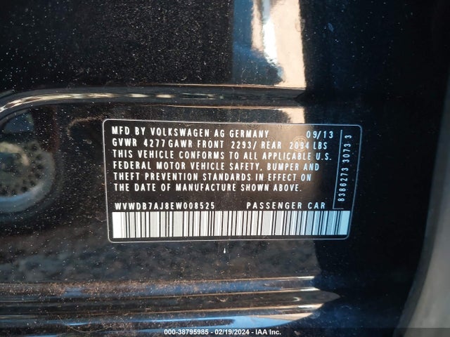 WVWDB7AJ8EW008525 Volkswagen Golf 2.5l