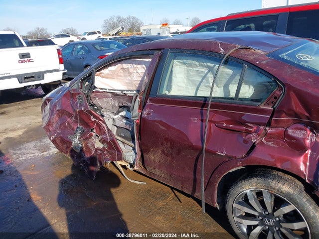 Honda Civic Ex-l 2015 19XFB2F94FE097046 Image 14
