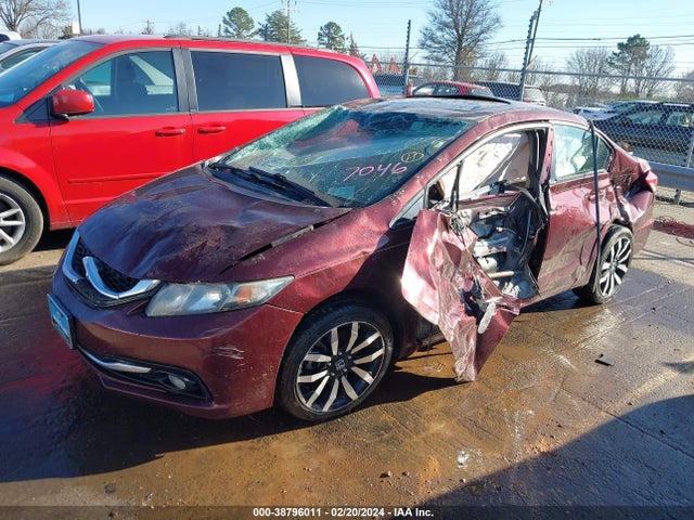 Honda Civic Ex-l 2015 19XFB2F94FE097046 Image 2