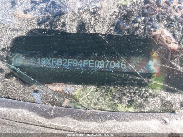 Honda Civic Ex-l 2015 19XFB2F94FE097046 Image 9
