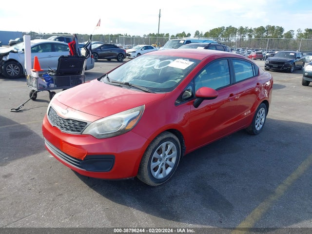 2013 KIA RIO LX VIN: KNADM4A3XD6272545