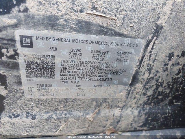 GMC Terrain Sle 2019 3GKALTEV5KL142310 Image 9