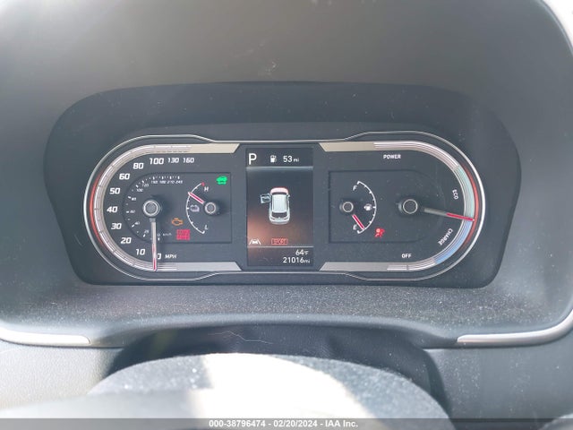 KM8JBCA19NU072463 Hyundai Tucson Hybrid Blue