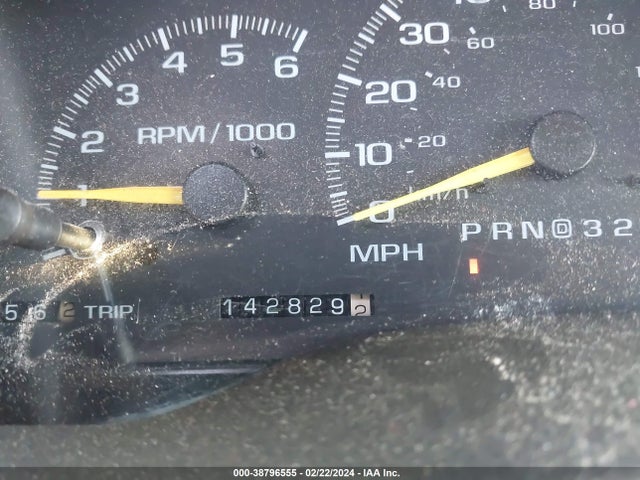 1997 GMC SIERRA 1500 SL WIDESIDE VIN: 2GTEC19R3V1532732