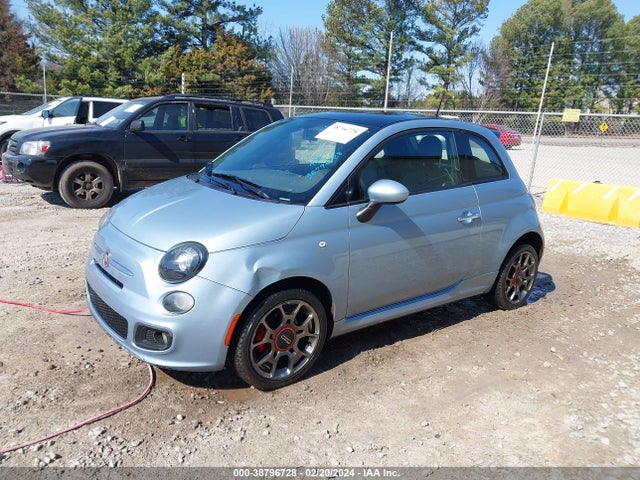 2013 FIAT 500 3C3CFFBR4DT749584 Photo 1