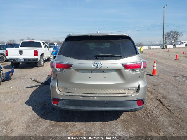 Toyota Highlander Xle V6 2016 5TDJKRFH8GS306158 Image 16