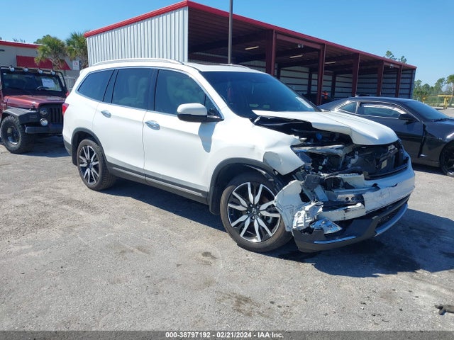 Honda Pilot 2wd Touring 8 Passenger 2022 5FNYF5H92NB000706 головне зображення