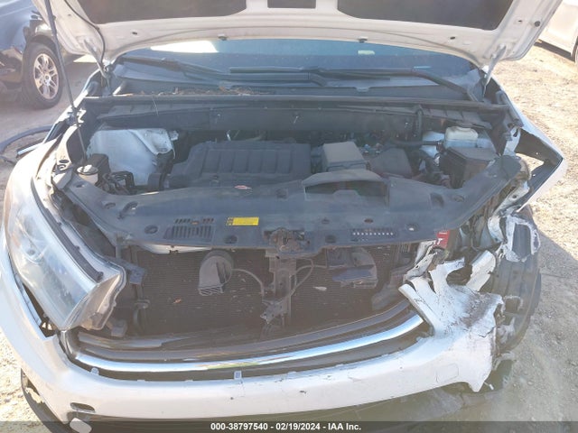 Toyota Highlander Xle V6 2016 5TDKKRFH3GS166623 Image 10