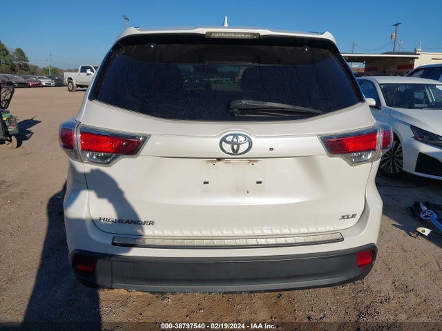 Toyota Highlander Xle V6 2016 5TDKKRFH3GS166623 Image 17