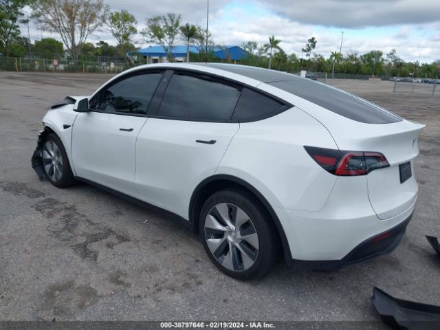 2023 TESLA MODEL Y 7SAYGDEE1PF612426 Photo 2