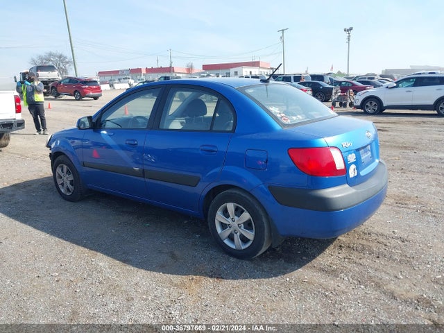 2009 KIA RIO LX VIN: KNADE223296564505