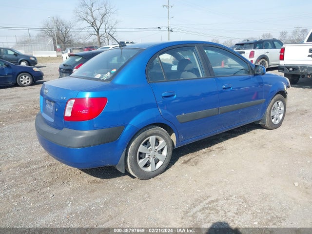 2009 KIA RIO LX VIN: KNADE223296564505