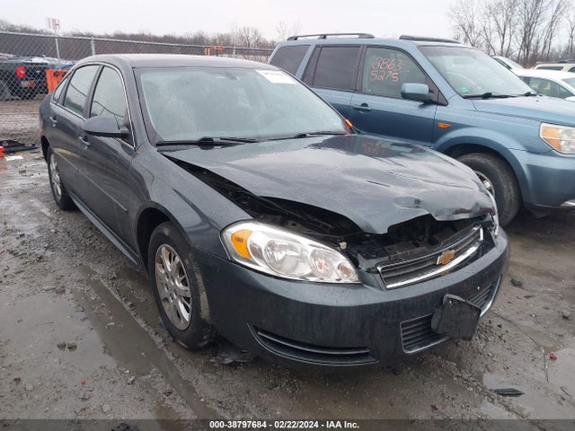2011 CHEVROLET IMPALA POLICE VIN: 2G1WD5EM9B1168484