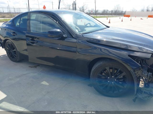 Продажа на аукционе авто 2021 Infiniti Q50 Luxe, vin: JN1EV7BP3MM707119, номер лота: 38797709