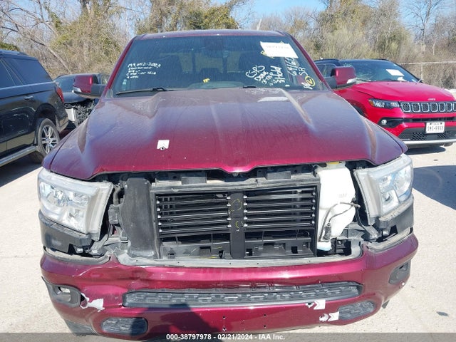 2022 RAM 1500 LONE STAR QUAD CAB 4X2 6'4 BOX VIN: 1C6RREBT2NN260662