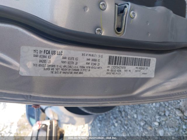 1C3CDFEB4GD749759 Dodge DART GT