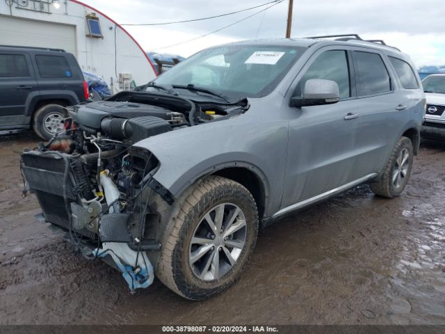 1C4RDJDG9GC433317 Dodge DURANGO LIMITED
