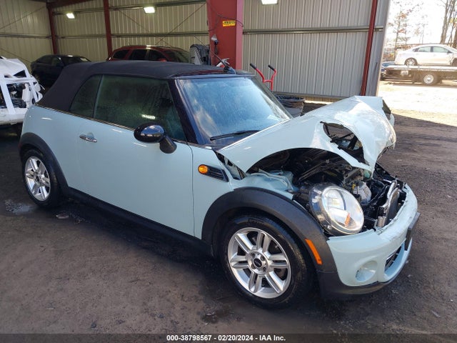 2014 MINI CONVERTIBLE WMWZN3C59ET569871 Photo 0