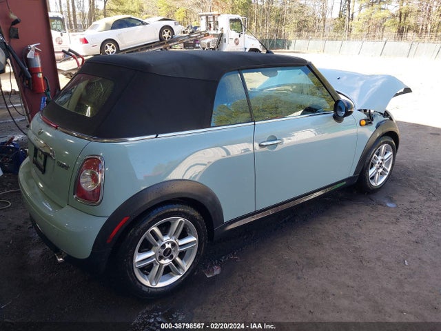 2014 MINI CONVERTIBLE WMWZN3C59ET569871 Photo 3