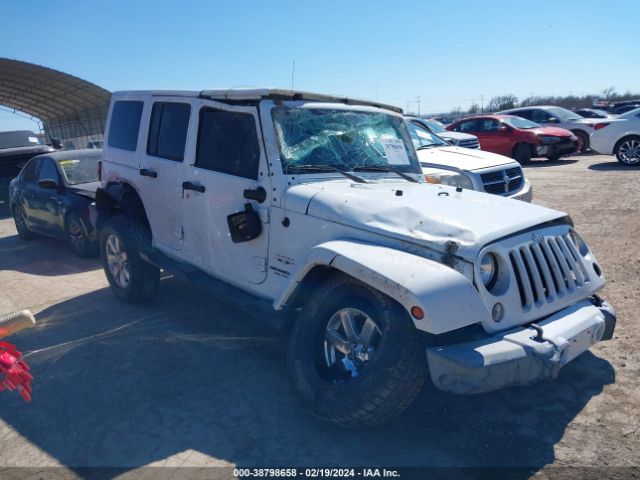 Продажа на аукционе авто 2016 Jeep Wrangler Unlimited Sahara, vin: 1C4BJWEG2GL150019, номер лота: 38798658