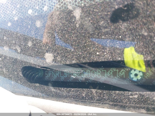 Honda Odyssey Ex-l 2016 5FNRL5H62GB087979 Image 9
