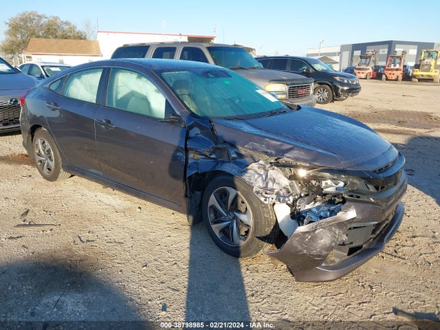 Honda Civic Lx 2020 2HGFC2F6XLH521480 Image 1