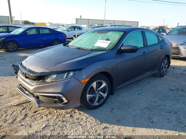 Honda Civic Lx 2020 2HGFC2F6XLH521480 Image 2