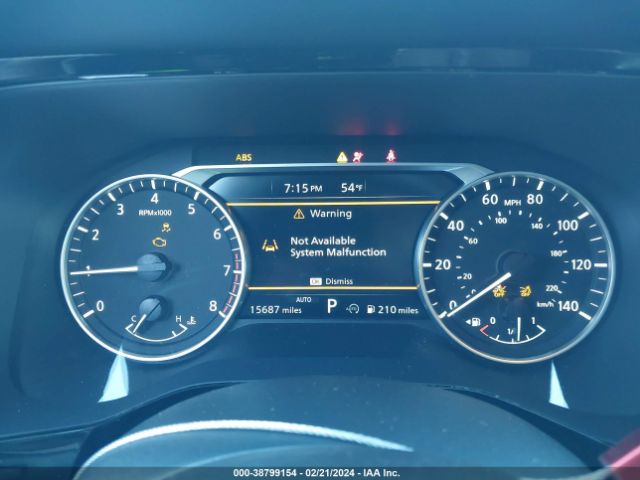 5N1DR3BD0PC257186 Nissan Pathfinder Sv 4wd
