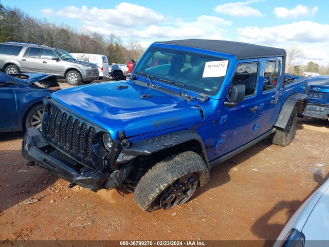 Jeep Gladiator Willys Sport 4x4 2021 1C6HJTAG5ML517173 Image 2