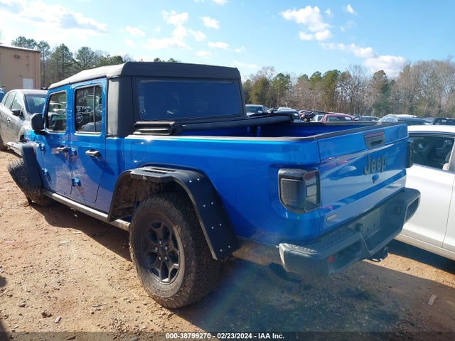 Jeep Gladiator Willys Sport 4x4 2021 1C6HJTAG5ML517173 Image 3