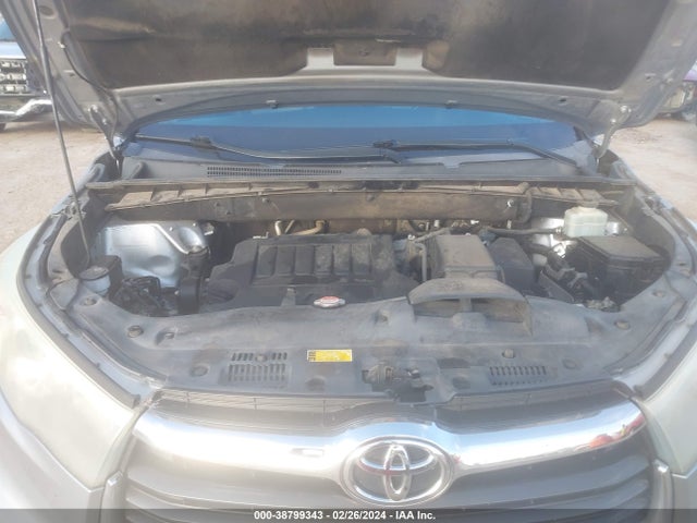 Toyota Highlander Xle V6 2016 5TDKKRFH7GS156175 Image 10