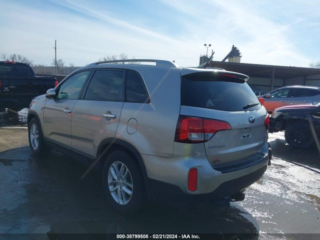 KIA SORENTO LX 2014 5XYKT4A69EG501982 Image 3