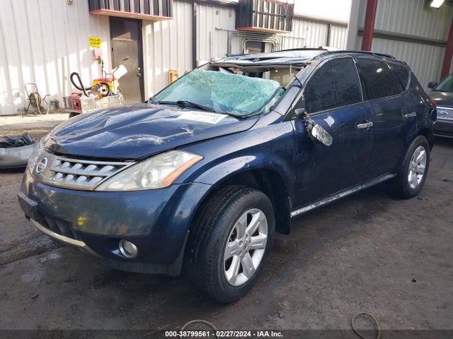 2006 NISSAN MURANO SL VIN: JN8AZ08T16W428114