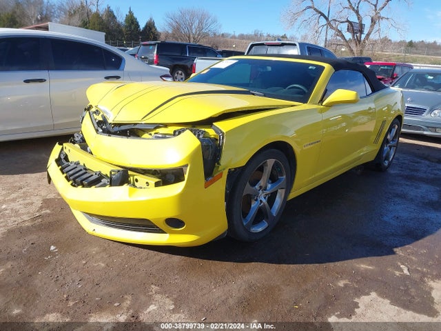 Chevrolet Camaro 1lt 2014 2G1FB3D35E9322732 Image 2
