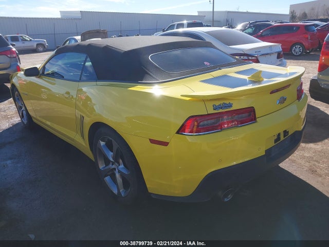 Chevrolet Camaro 1lt 2014 2G1FB3D35E9322732 Image 3
