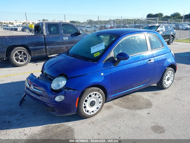 2012 FIAT 500 3C3CFFAR5CT383263 Photo 1